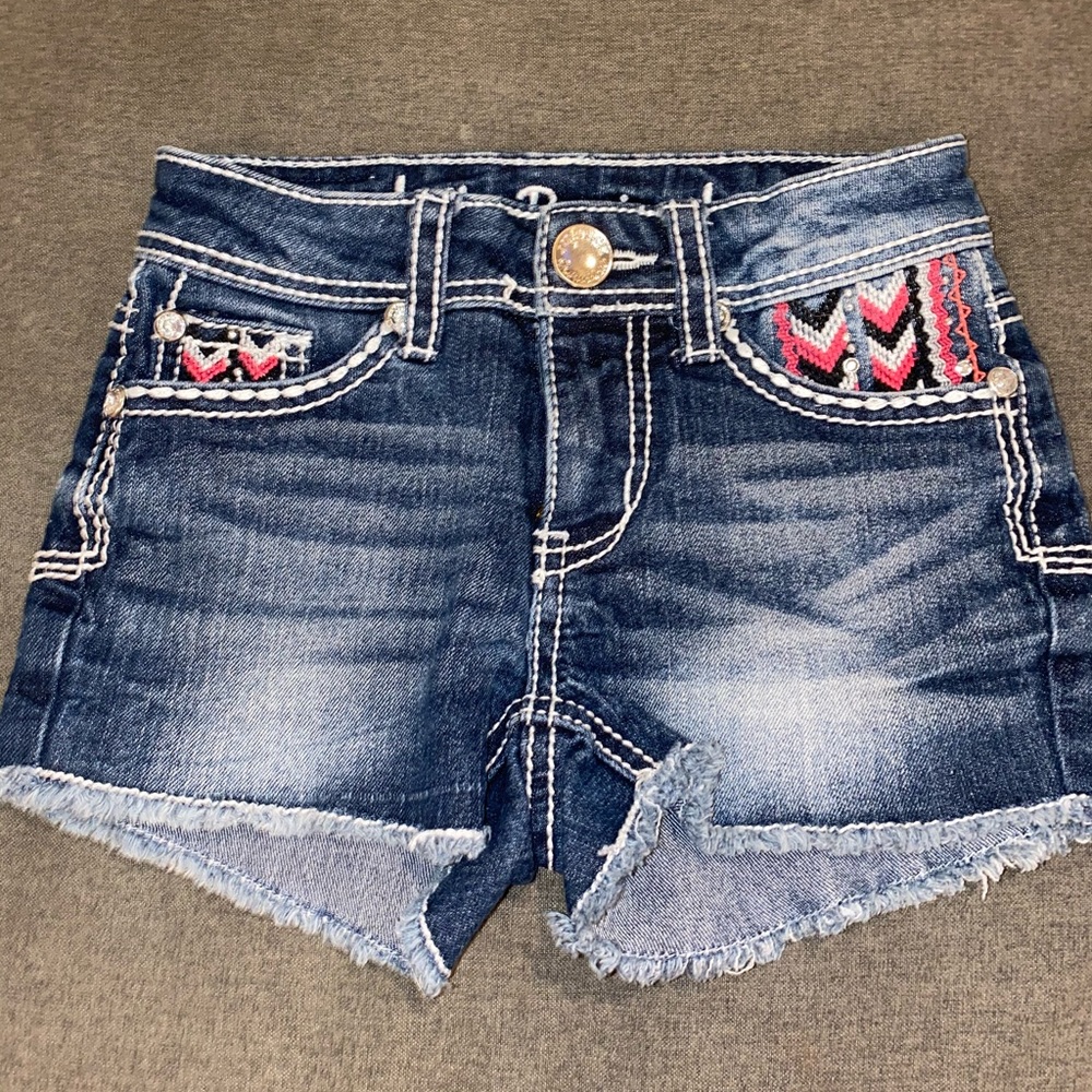 Justice Size 8 Denim Shorts